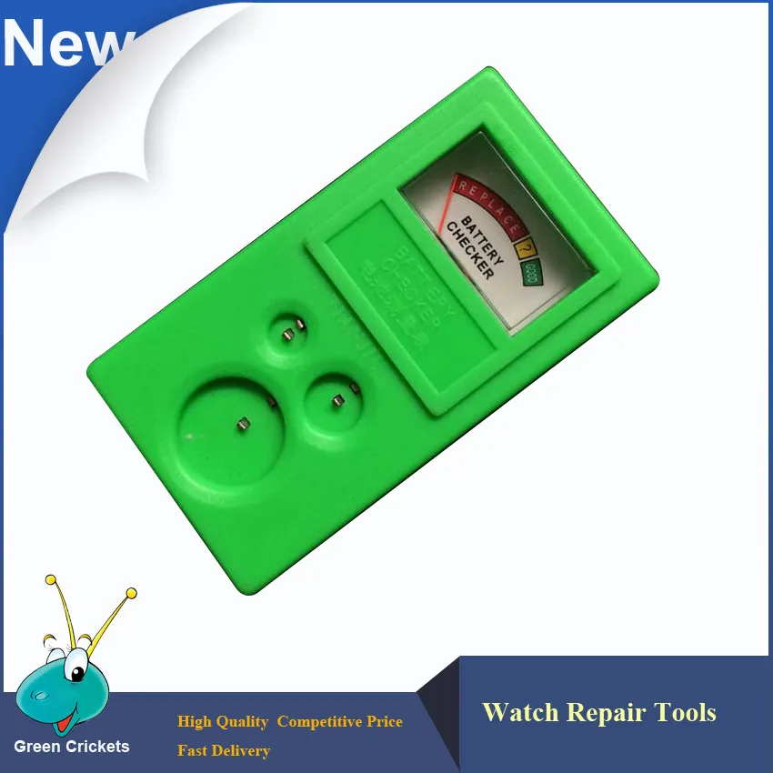 Watch Flat Button battery tester,CR1.55V/3V Watch Battery Testing Watch