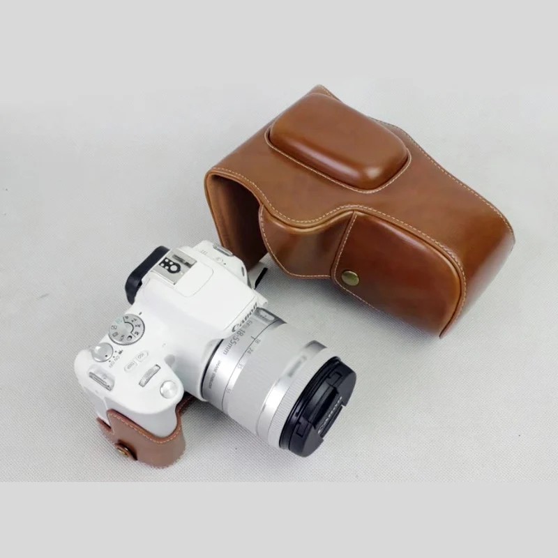 Чехол из искусственной кожи для камеры Canon EOS 1100D 1200D 1300D 500D 550D|Сумки