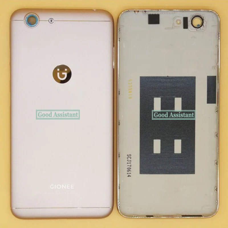 

High Quality Black/Gold/Green 5.2 '' For GiONEE Elife S10 Lite S10C S10CL Back Battery Cover Door Housing case Rear Glass parts