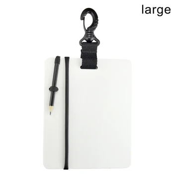 

Hot Scuba Diving Undersea Written Slate Diving Wordpad Speed Board with Clip Swivel Pencil DO2