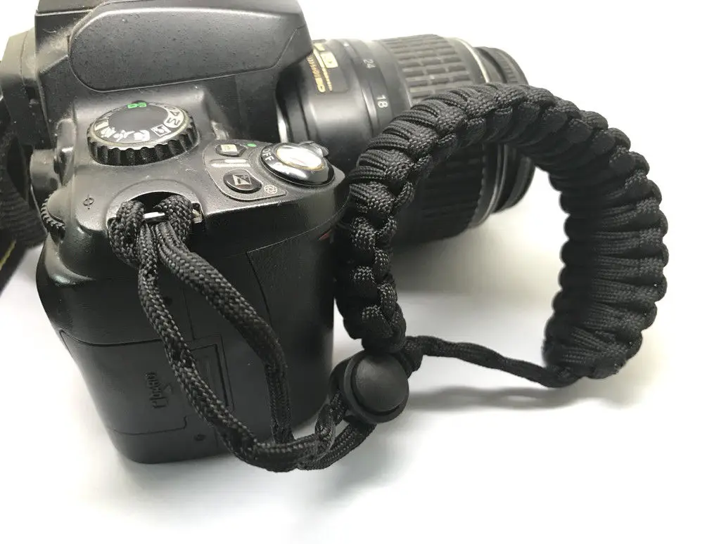 Braided 550 Adjustable Camera Wrist Strap for Sony Alpha A6000 ILCE