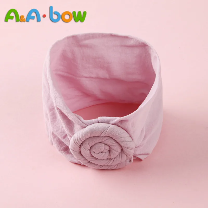 new born baby accessories	 1pcs Wide Nylon Bow Headband with Rose Flower, Soft Elestic Wide Head wraps, Cute Nylon Turban Headband Girls Hair Accessories cool baby accessories Baby Accessories