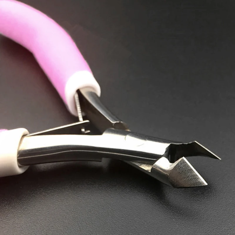 Shellhard 1PC Professional Nail Art Cuticle Clipper Nipper Cutter Stainless Steel Nail Cuticle Nipper Manicure Pedicure Tool