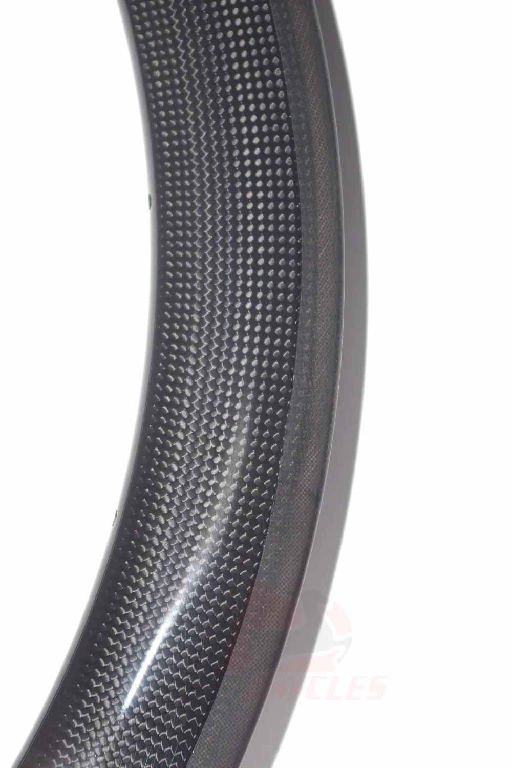 50mm carbon rims tubeless clincher rims 3k glossy