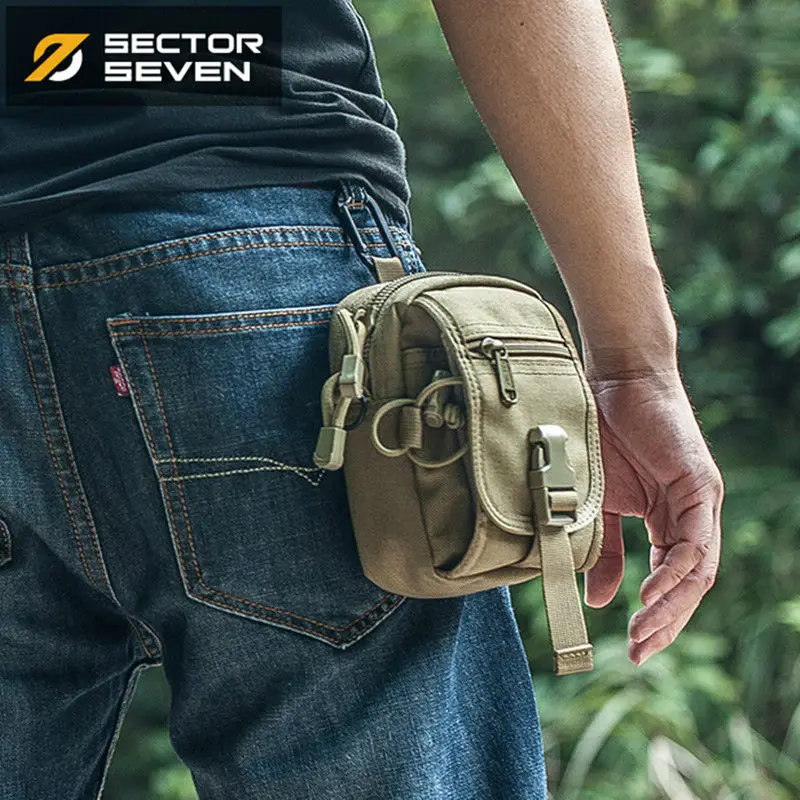 Military Waist Bag Multifunctional Casual EDC Molle Pouch Tool Waist