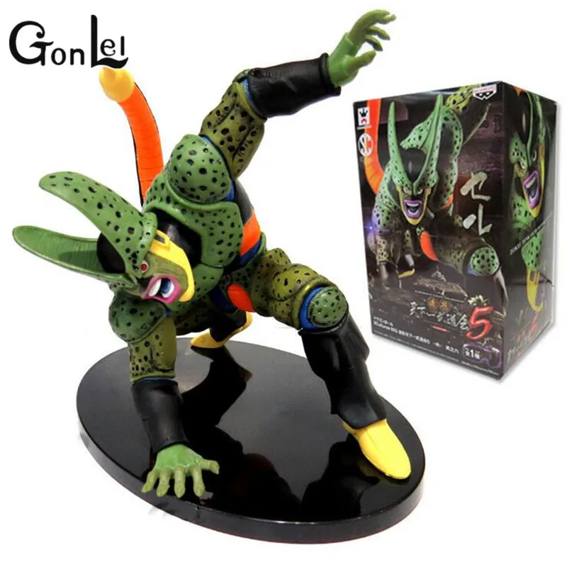 

GonLeI Dragon Ball Z Figure DXF Cell PVC 180mm Dragon Ball Z Action Figure DBZ Cell Second Modal DragonBall Z T261
