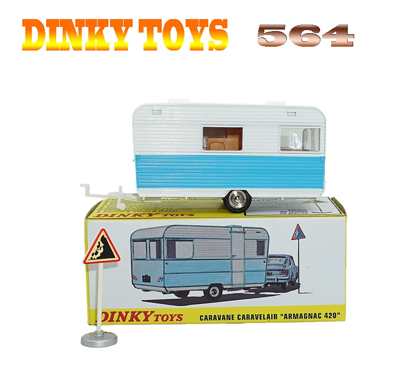 Atlas 1:43 Super Dinky Toys 564 CARAVANE CARAUELAIR ARMAGNAC 420 сплав литья под давлением модель и игрушки коллекция моделей