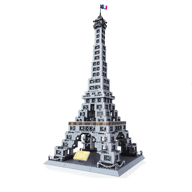 eiffel tower building blocks