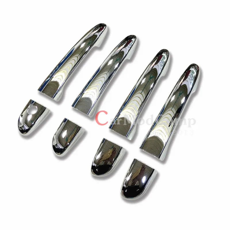 

Only for Left Hand Drive!Chrome ABS Side Door Handle Cover Trim 8pcs For Mazda 2 Demio 2015 2016 Car Styling accessories!