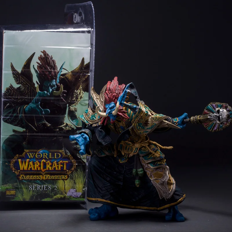 

WORLD WOW SERIES 2 ZABRA HEXX TROLL PRIEST ACTION FIGURES STATUE TOY Anime Figure Collectible Model Toy