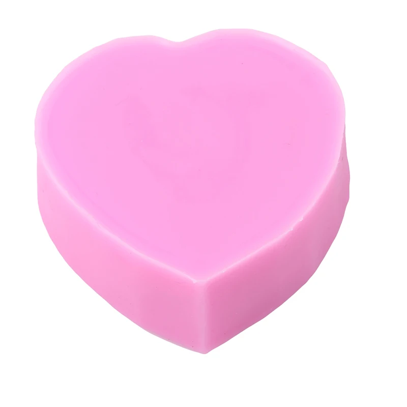 Силиконовая форма сердце любовь в форме розы свечная глина формы для выпечки DIY формы мыла плесень для шоколада силиконовая форма для