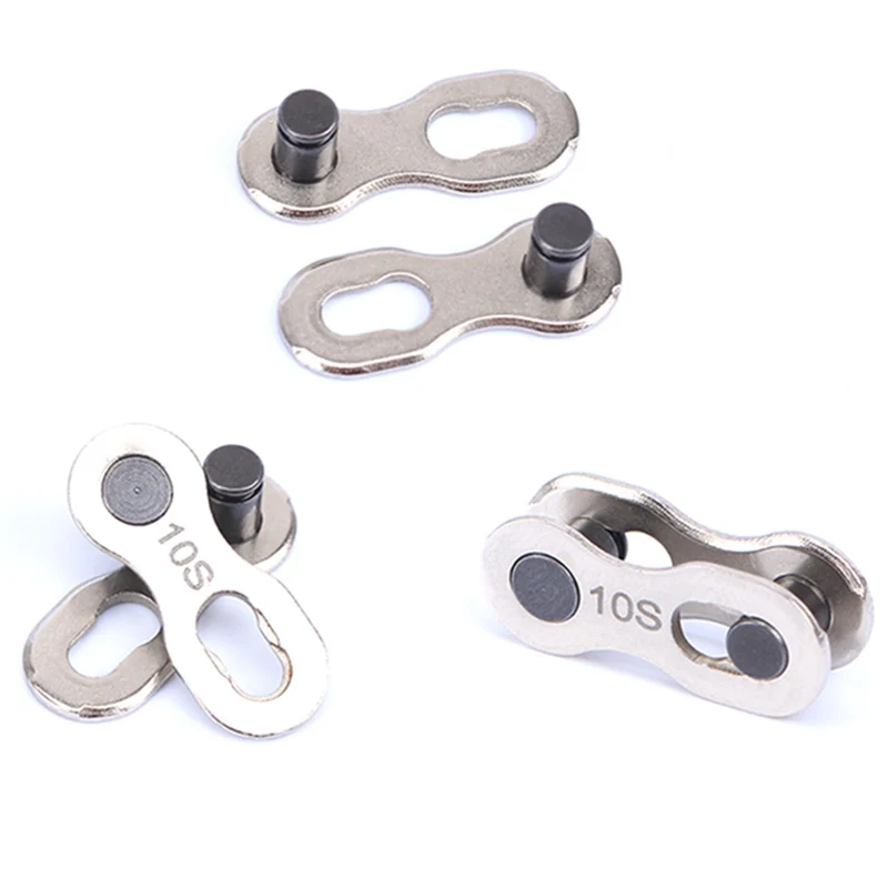 

1 pair Bike Chains Mountain Road MTB Bike Chain Connector for 6/7/8/9/10 Speed Quick Link Repair Tool Parts Bicycle Bike Chain