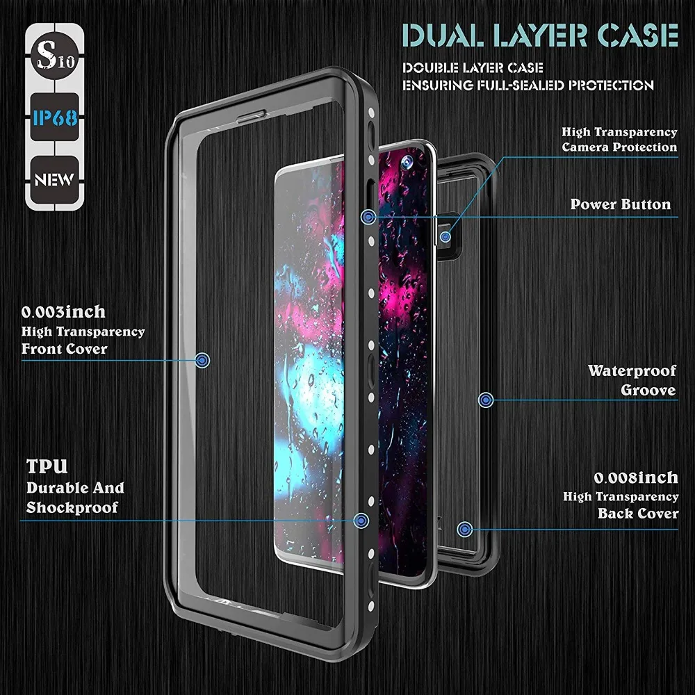 samsung galaxy s10 5g waterproof case (12)