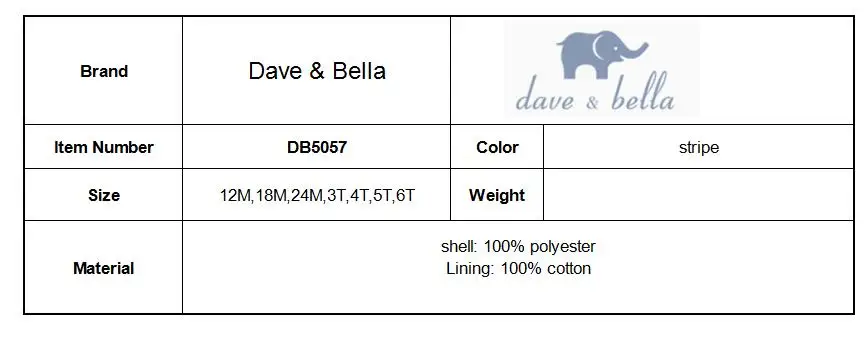 DB5057 davebella summer girls fancy dress princess baby girls boutique clothes girls cute dress smocked baby dresses