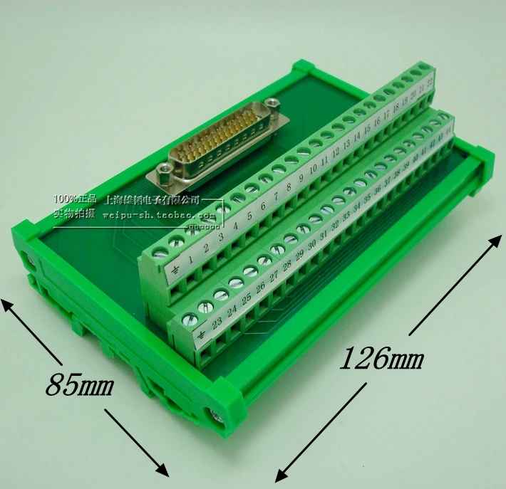 

DELTA B2 servo driver BD44 44 Pins cores Terminal board Relay station adapter plate connections Block card