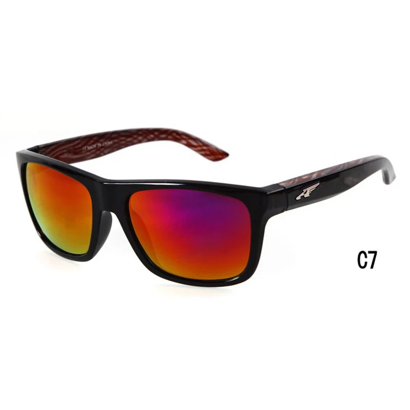 OFIR солнцезащитные очки Для мужчин солнцезащитные очки для вождения Fashing UV400 Винтаж движения солнцезащитных очков Для женщин gafas de sol ZZ-75 - Цвет линз: C7