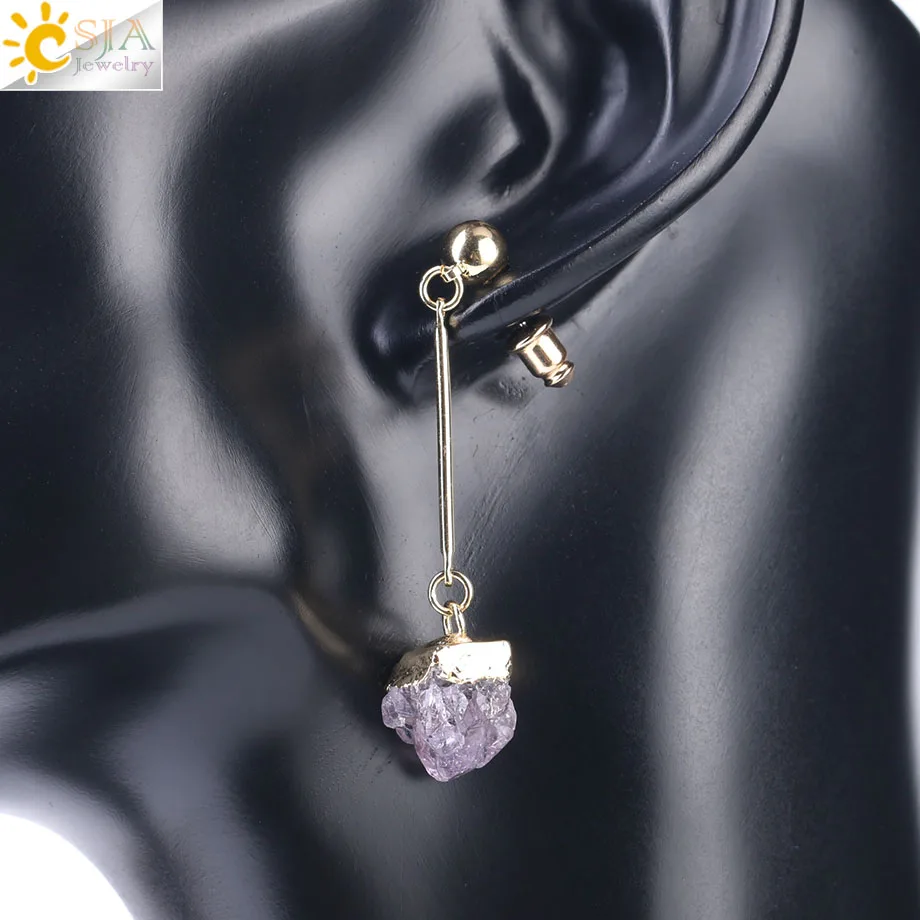 Marca-de-J-ias-De-Cristal-De-Quartzo-Natural-Drusa-CSJA-Gemas-J-ias-Mulheres-Empurrar