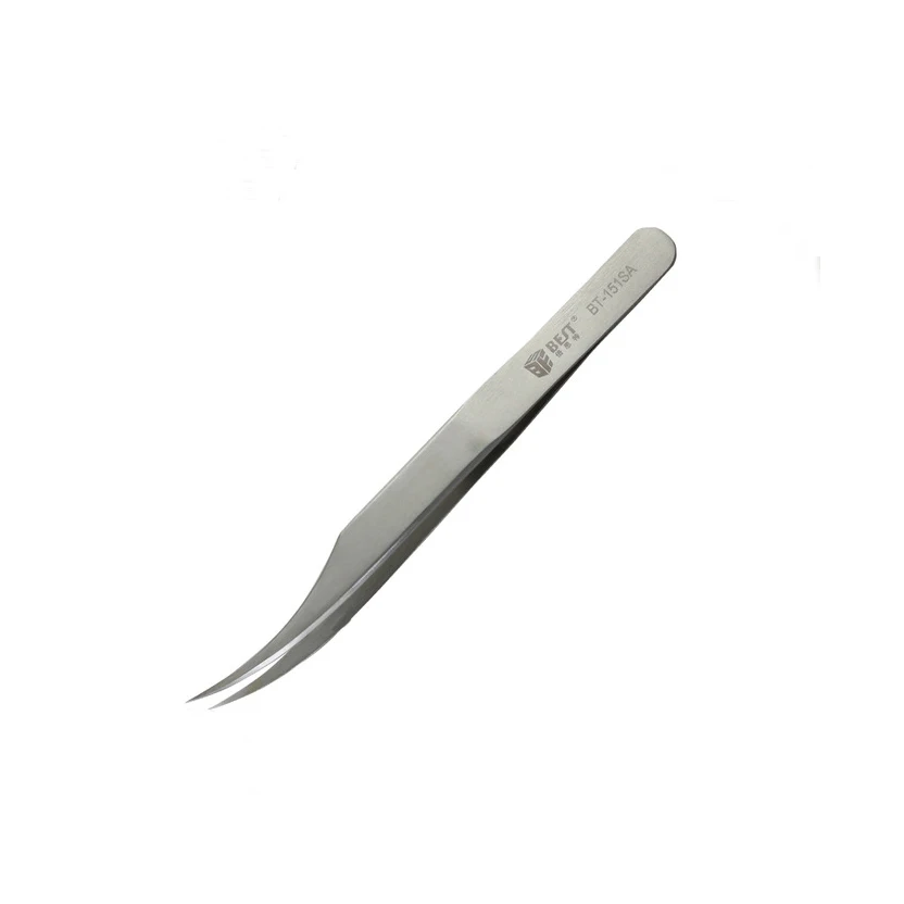 

1Pcs Stainless Steel Eyebrow Tweezer Repair Tools Hyperfine High Precision Anti Acid Tweezers