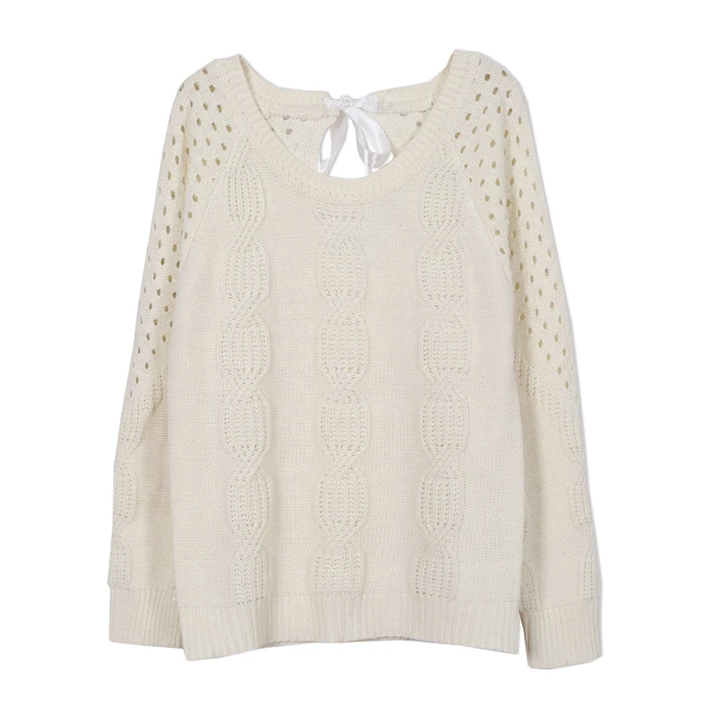 

Womens Sweaters Autumn Winter Hollow Knitting Sweter Pullovers Tops