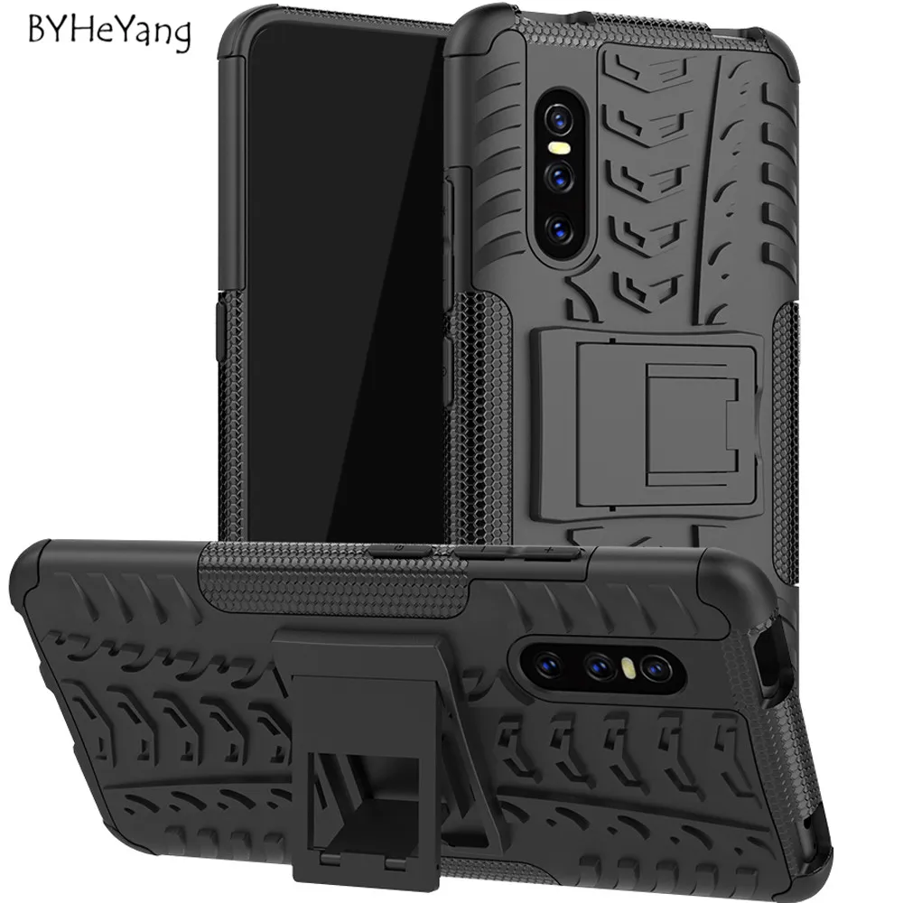 For Vivo V15 Pro Case Vivo V15 Pro Cover Heavy Rugged TPU+PC Armor Shockproof Kick Stand Cover for Vivo V15 Pro Phone Fundas
