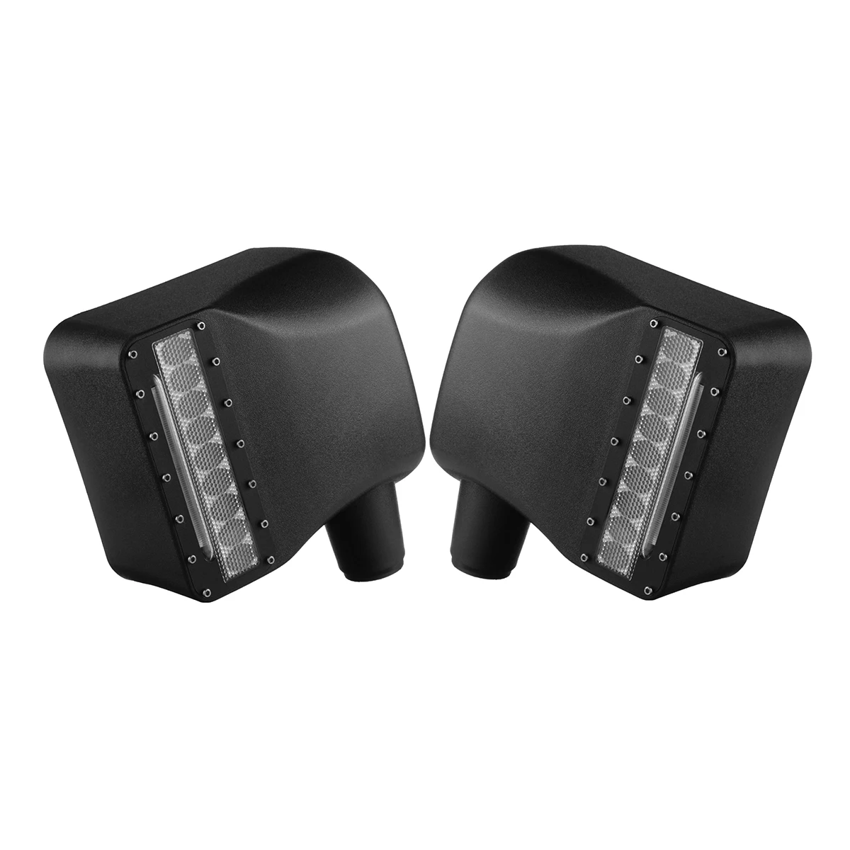 

A Pair LED Turn Turning Lamp Daytime Running Light Rearview Mirror Lamp For Jeep For Wrangler 07-16 6000K White Yellow