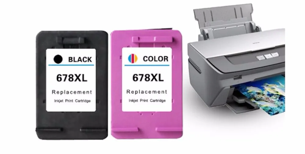 Чернильный картридж для принтеров HP 678XL cz107 AA CZ108AA DeskJet 2515 3515 2648 4518 3548 1518 1018 4648|ink