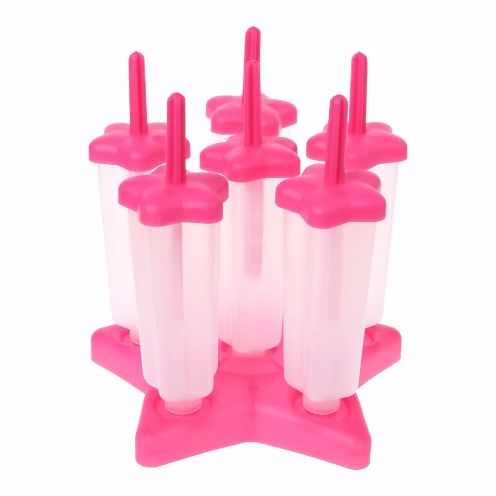 

Fry's Store Star Frozen Ice Cream Mold Popsicle Maker Lolly Tray Pan Kitchen Pop DIY Tool for Dropshipping