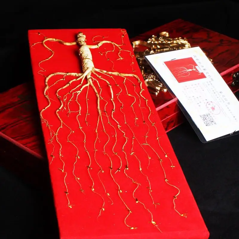 

1 boxes Panax ginseng wild ginseng in Changbai Mountain Wild ginseng Free Delivery