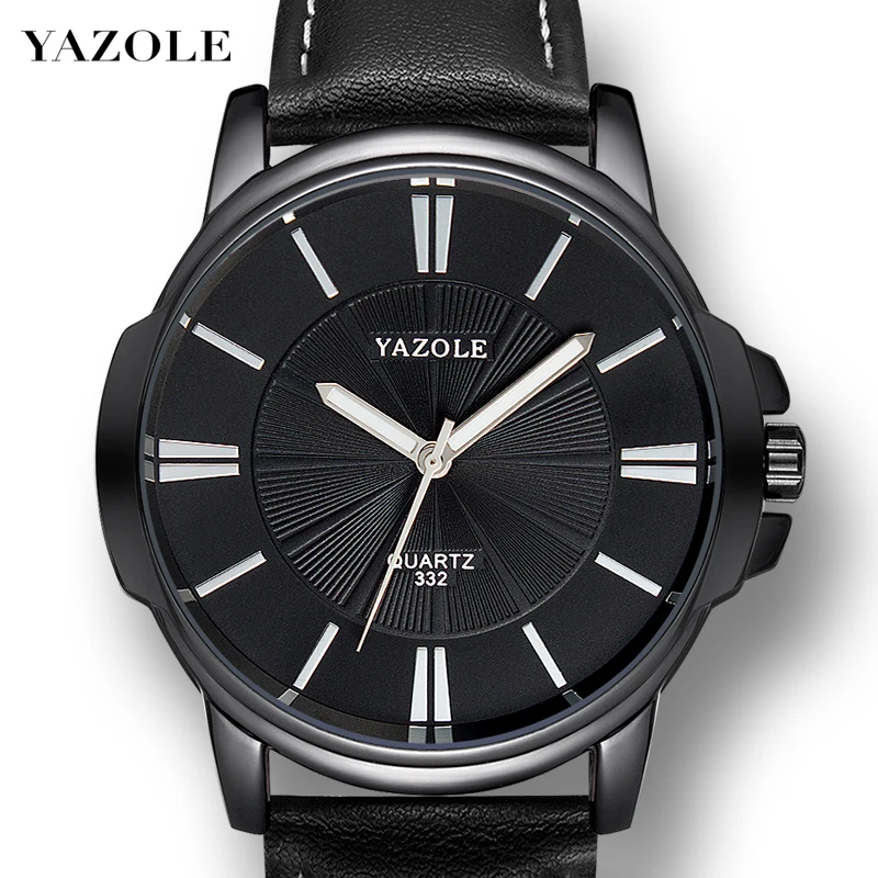 Мужские наручные часы Yazole, кварцевые часы для мужчин, лучший бренд класса люкс, известные наручные часы, Бизнес Кварцевые часы, Relogio Masculino