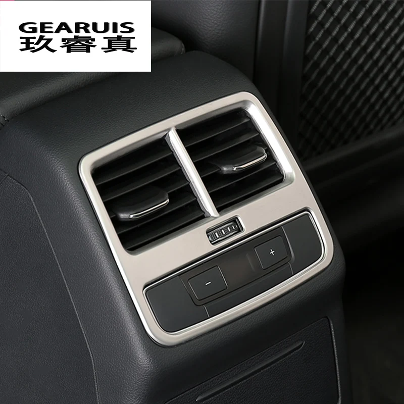 Автомобильная задняя рамка кондиционера декоративные задние вентиляционные