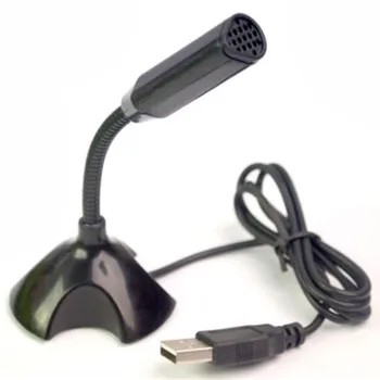 

Portable Studio Speech Mini USB Microphone Stand Mic With Holder For Microfono Computer Microphones For PC Laptop Mikrofon
