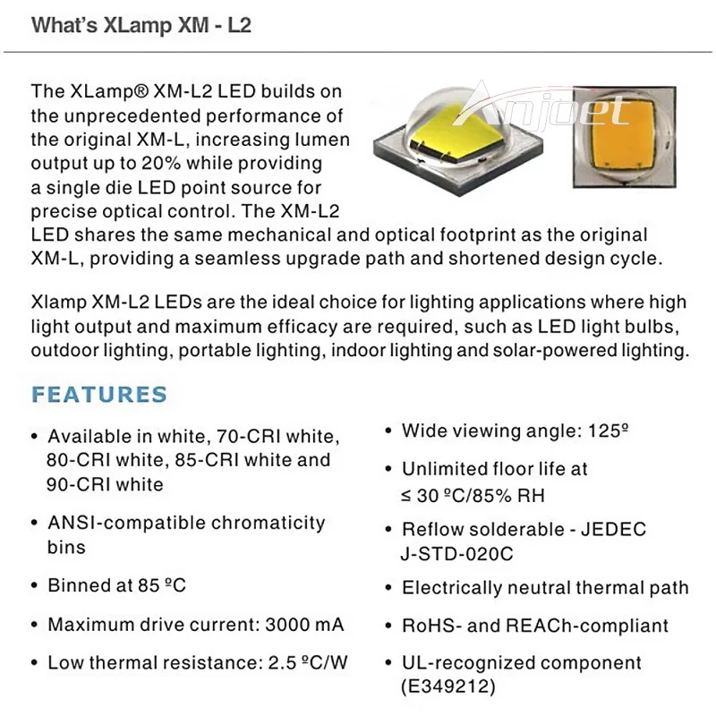 Anjoet акваланг мощный дайвер Дайвинг фонарик XM-L2 led 100 м подводный фонарь светильник+ 18650 перезаряжаемый аккумулятор+ зарядное устройство