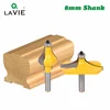 LAVIE – ensemble de mèches de toupie à main courante, tige de 8MM, cannelure ondulée, Tenon, pour le travail du bois, MC02064, 2 pièces ► Photo 1/2