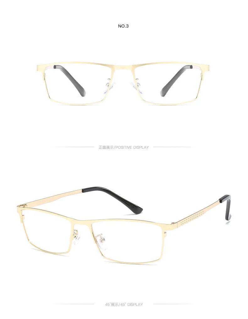 VCKA оптические рамки S близорукость полный очки для мужчин's бизнес легкий материал Винтаж квадратный половина Anteojos