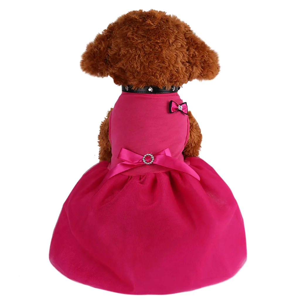 

Pet Spring And Summer Breathable Thin Skirt Princess Dog Clothing Pet Dog Skirt drop shipping new products selling well