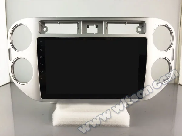 Top WITSON 9"FULL HD TOUCH SCREEN Android 9.0 Car GPS Multimedia Navigation for Volkswagen 2013-2015 Tiguan player RDS 1
