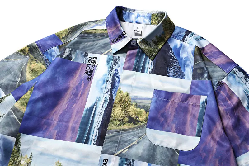 Landscape Print Shirts 2