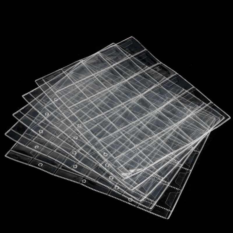 

30 Pockets Classic Coin Holders Folder Pages Sheets For Storage Collection Album