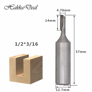

1/2 Handle Alloy Woodworking Cutters Single and Double Edge Straight Knife Slotting Trimming Knife Bakelite Milling Cutters
