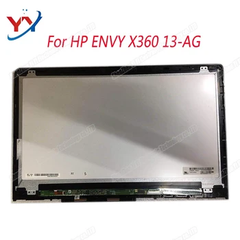 

13 INCH FOR HP ENVY X360 13-AG LCD LED Display Screen w/ touch digitizer + frame LP133WF4-SPA4 M133NVF3.R0 1920*1080