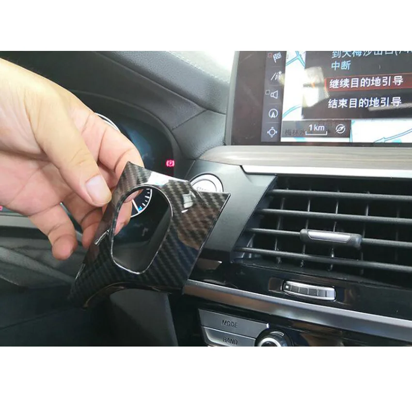For BMW 1 2 3 4 Series 16-17 ABS Multimedia Switch Button Panel Cover Trim Frame