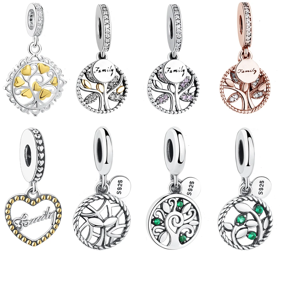 Bracelet Charm 925 Sterling Silver Personalized Photo Bead DIY Picture Cube Pendant for Bracelet Necklace Anniversary