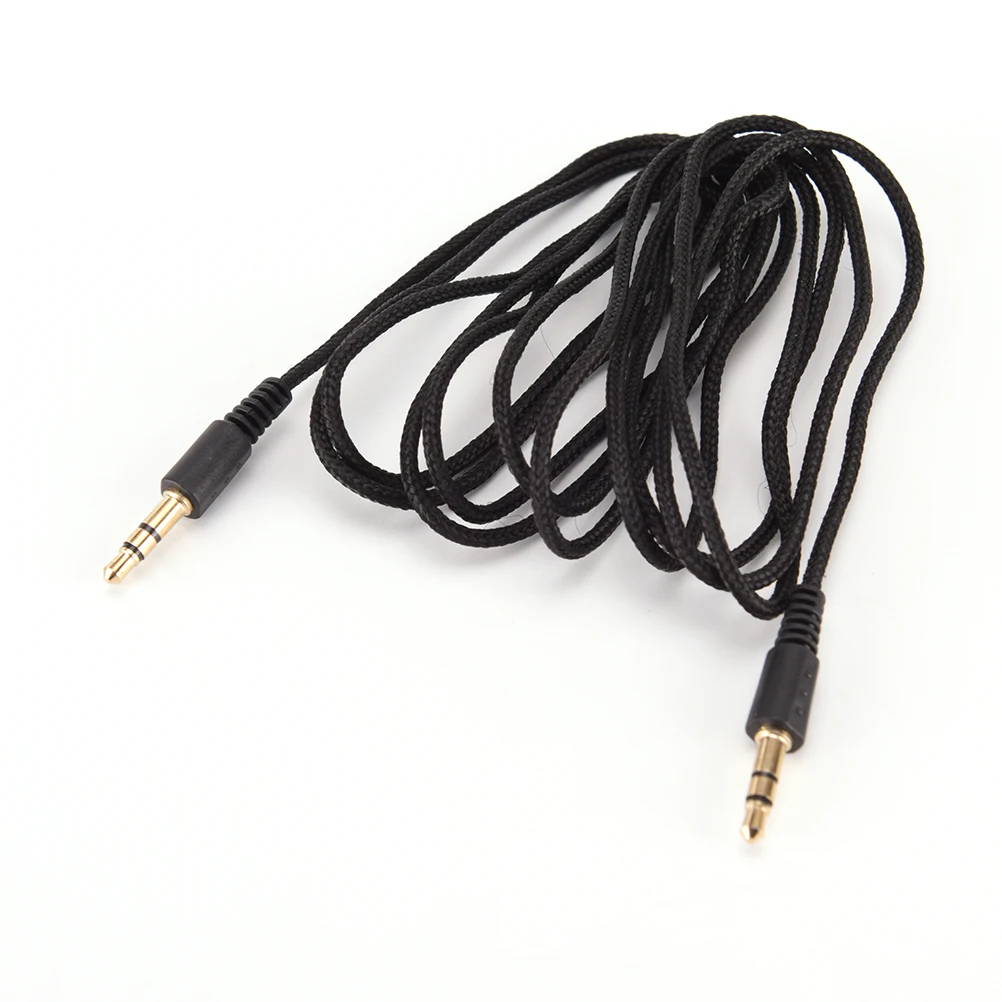 Male To Male 2M 3.5mm Car Aux Auxiliary Cord Stereo Audio Cable For