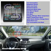 Car Computer Screen Display Projector Refkecting Windshield For Renault Megane 1 2 3 4 / Laguna 2 3 – Safe Driving Screen