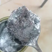 Маслянистость имитация покрытия серебряная паста алюминиевый порошок пигмент 6um~ 12um