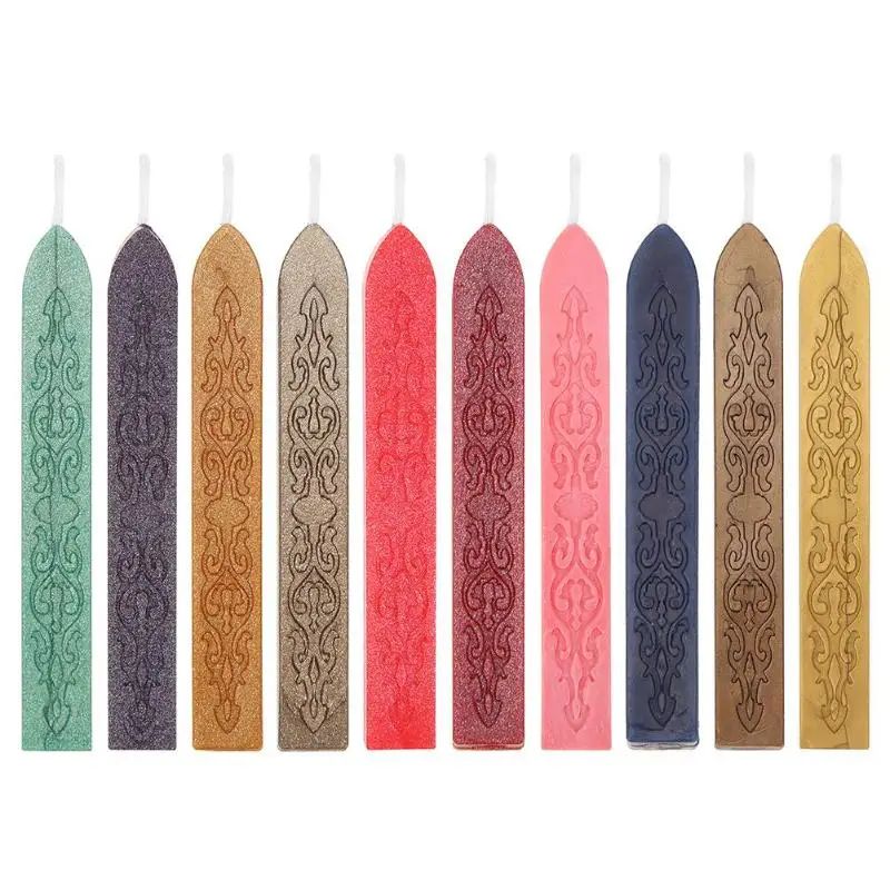 

Retro DIY Sealing Strips Seal Wax Stick Paint Stamps for Letter Wedding Invitations Decorative Sealing Wax Stamp 0.55