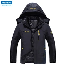 Лыжная куртка мужская водонепроницаемая зимняя куртка термо пальто для улицы Горные лыжи сноуборд куртка размера плюс бренд