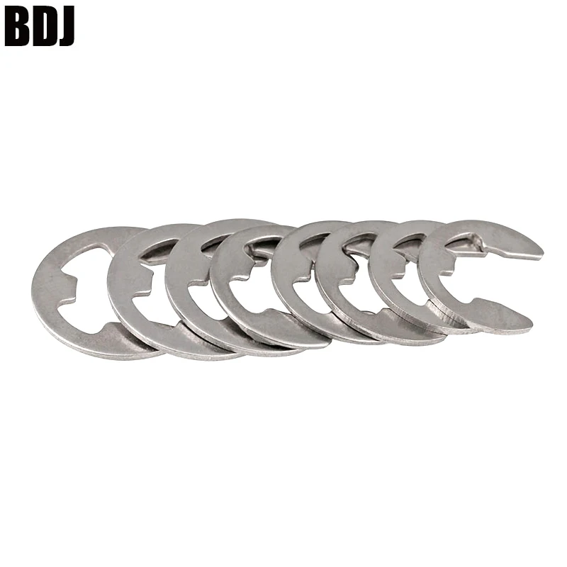 DIN6799 GB896 M2 M2.5 M3 M3.5 M4 M5 M6 M7 M8 10 304 фиксатор стопорного кольца из нержавеющей стали E type