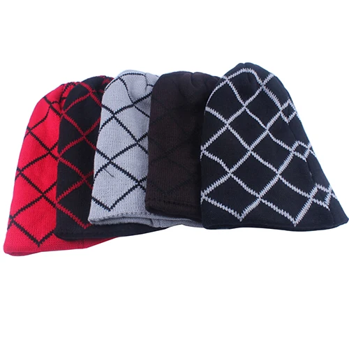 

High Quality Unisex Women Men Winter Slouch Hat Knit Warm Ski Crochet Cap Oversized Beanie NY79 7E9M