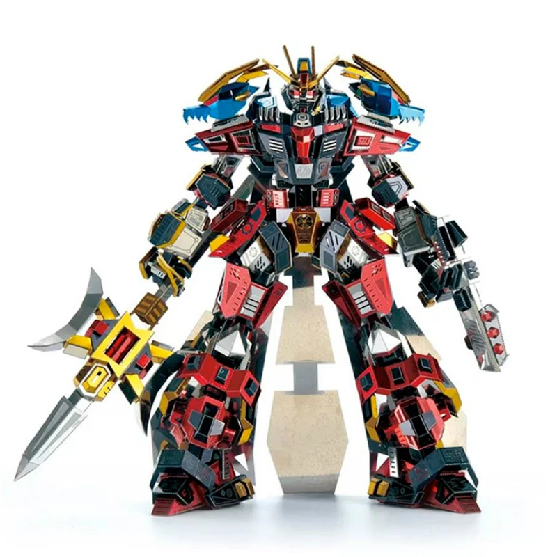 

LYUBU WARRIOR 1/6 3D Metal Puzzles Romance of The Three Kingdoms Era Action Figure Model Kits Laser Cut Jigsaw Adult Gifts Toys